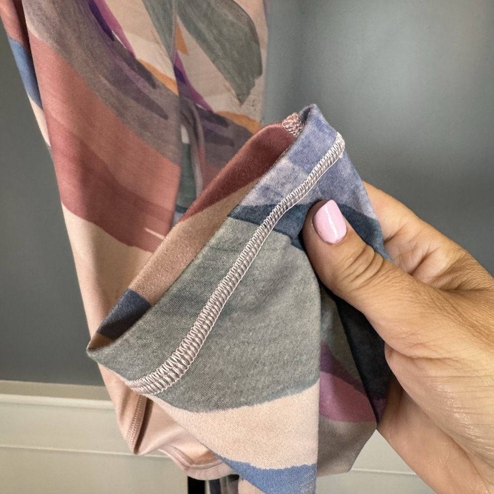 Athleta Elation 7/8 Tight Women's Size S Vibrance Orchid Pink Leggings High Rise - Picture 5 of 10